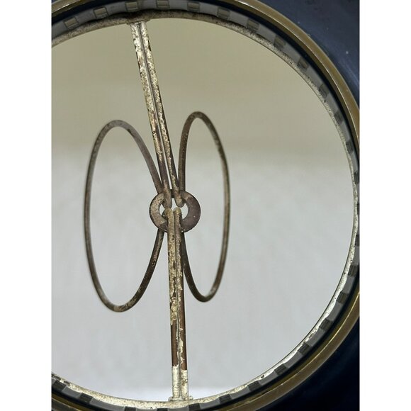 VTG Federal Tole-Painted Metal Lamp Shade 11"x5" MCM Metal Shade - Picture 10 of 10